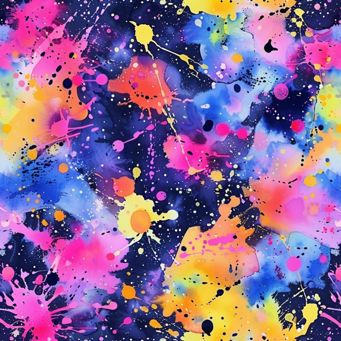 Neon Splatter Brick Collection- Vinyl 3