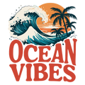 Ocean Vibes Decal