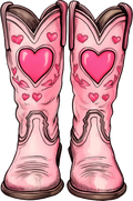Pink Western Collection- Decal 5