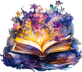 Bright Book Decal
