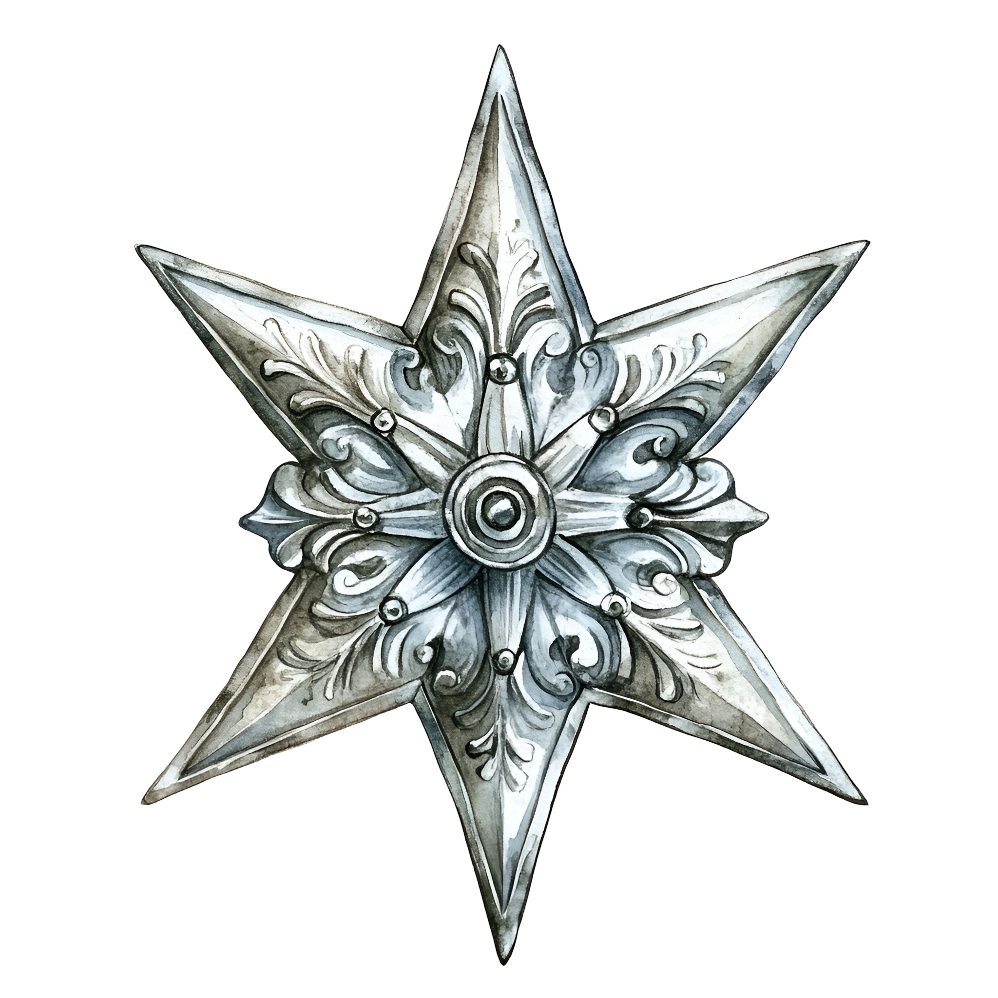 Gothic Christmas Decal 98