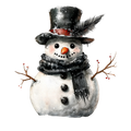 Gothic Christmas Decal 60