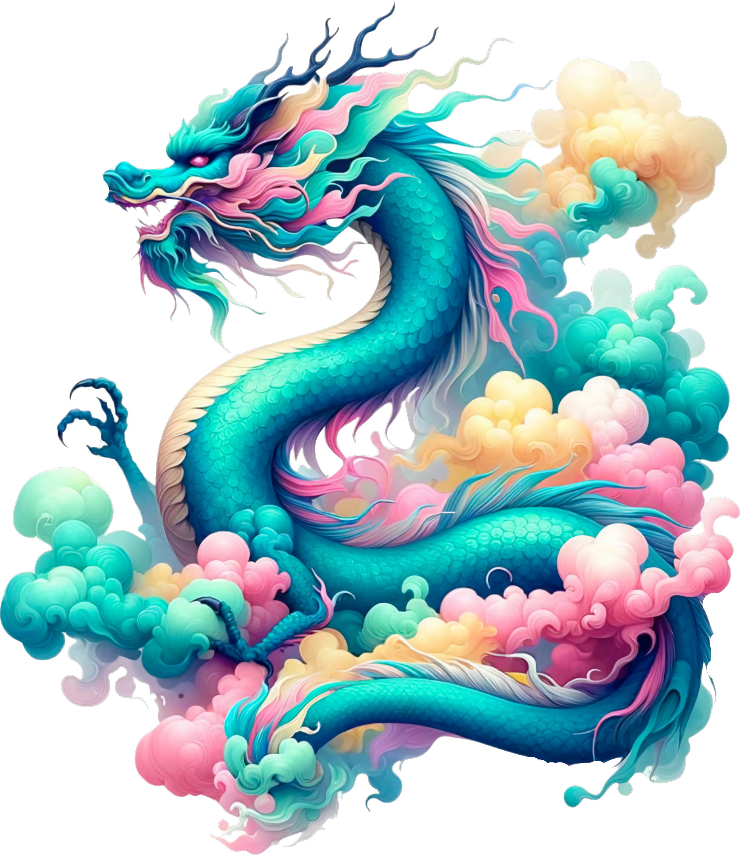 Pastel Dragon