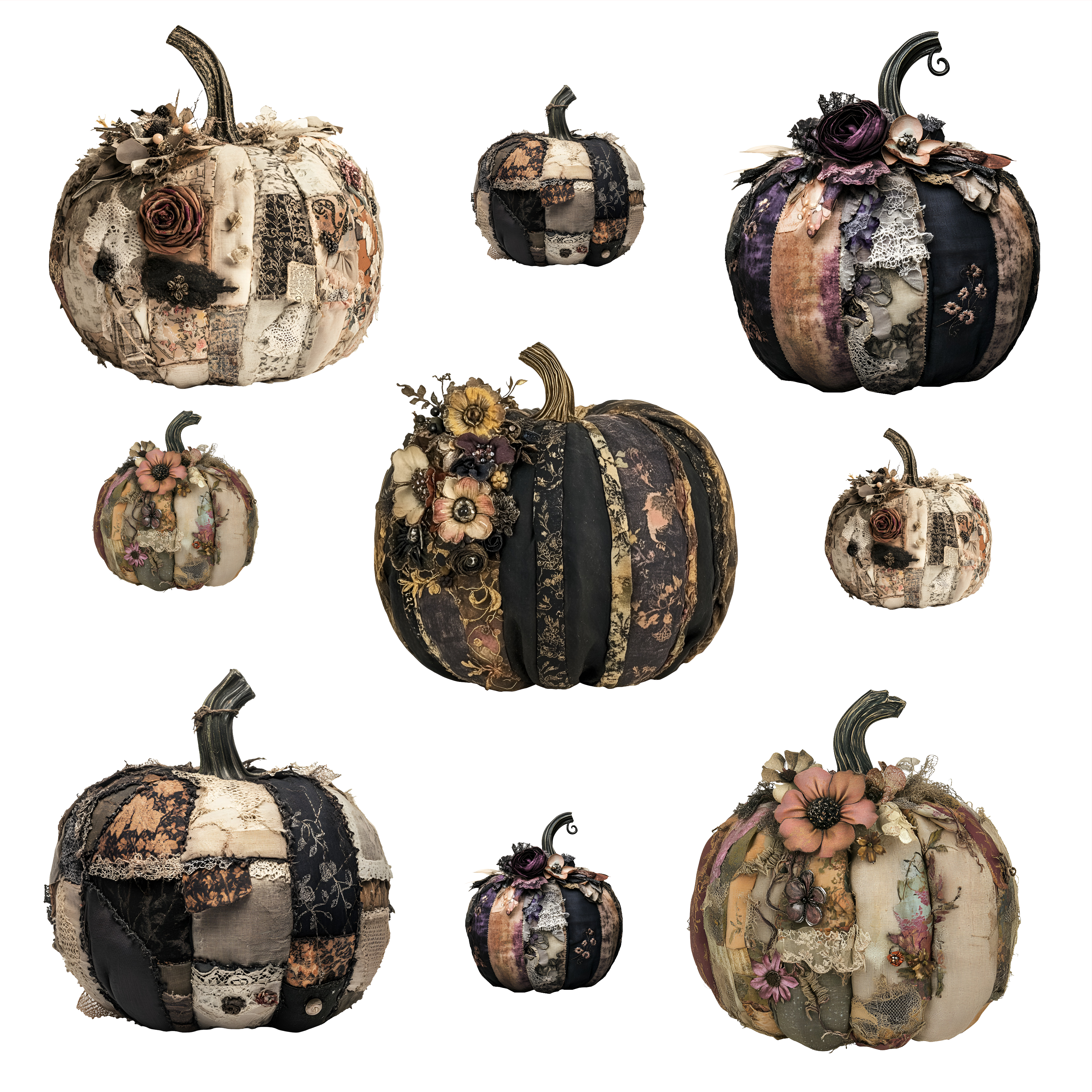 Patchwork Pumpkin Element Sheet1