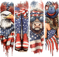 Patriotic Brushstrokes