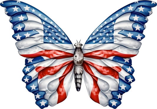 Patriotic Butterfly