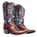 Patriotic Cowboy Boots 3