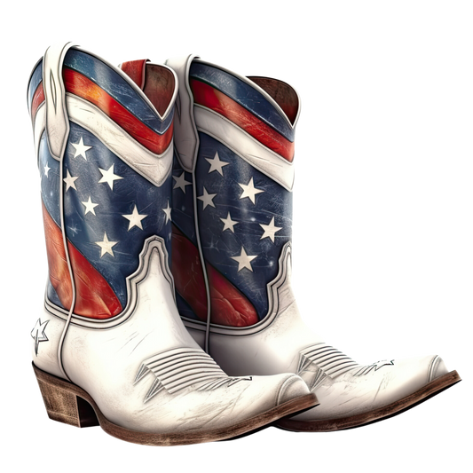 Patriotic Cowboy Boots 5