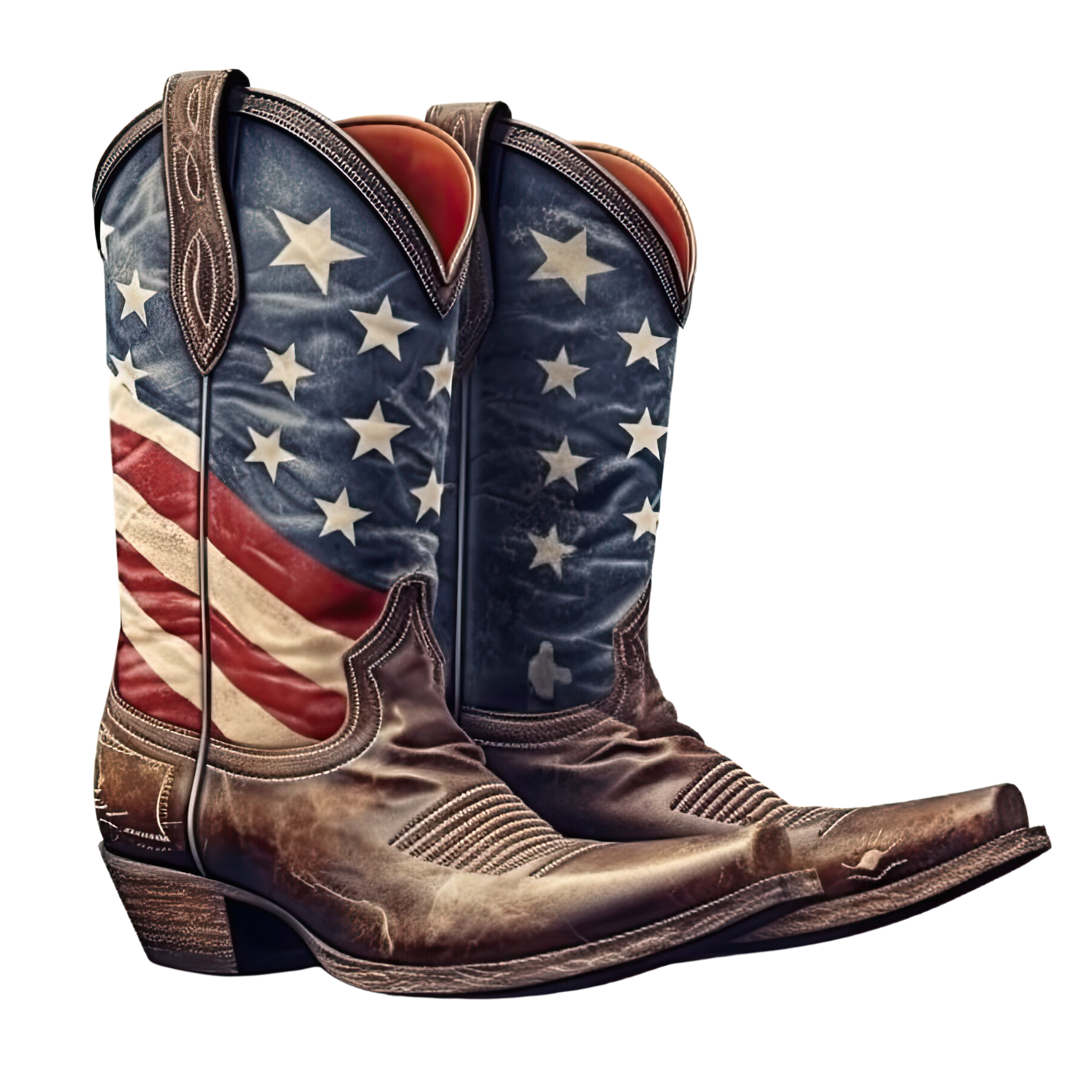 Patriotic Cowboy Boots 2