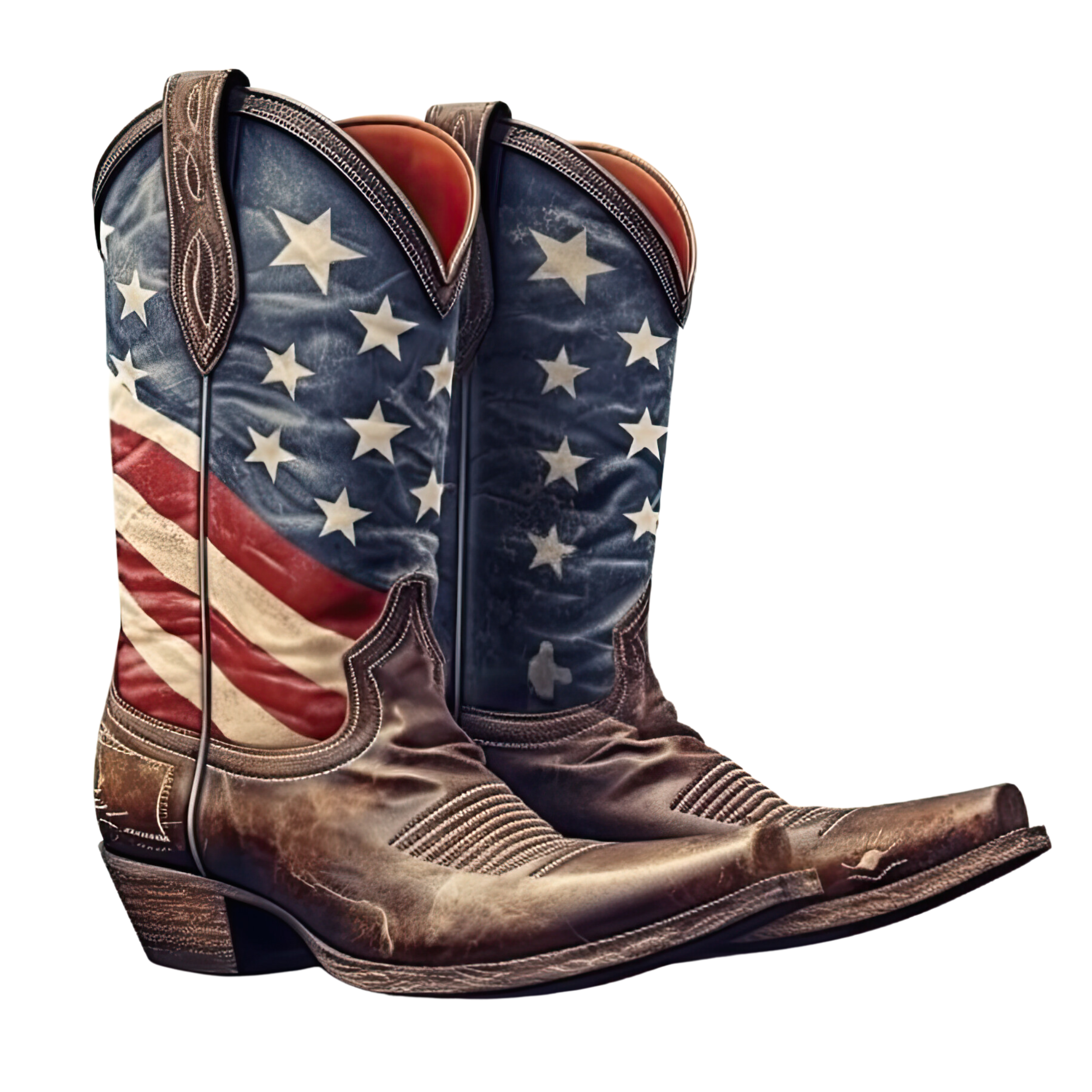 Patriotic Cowboy Boots 2