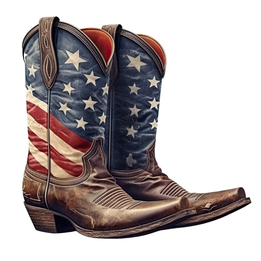 Patriotic Cowboy Boots 2