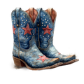 Patriotic Cowboy Boots 4