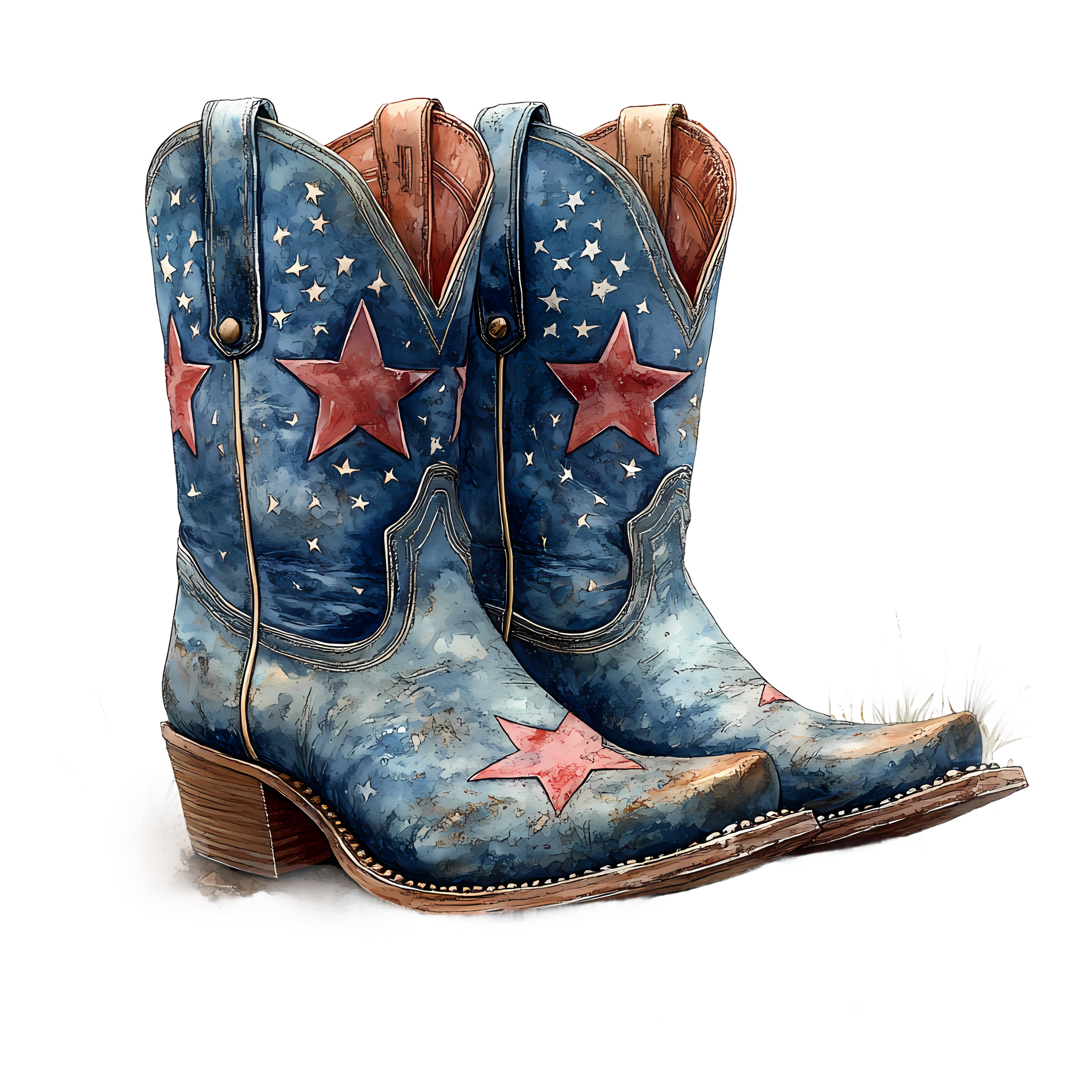 Patriotic Cowboy Boots 4
