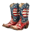 Patriotic Cowboy Boots 1