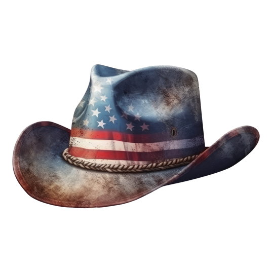 Patriotic Cowboy Hat 3