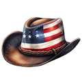 Patriotic Cowboy Hat 4