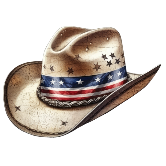 Patriotic Cowboy Hat 2