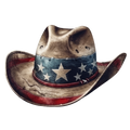Patriotic Cowboy Hat 1