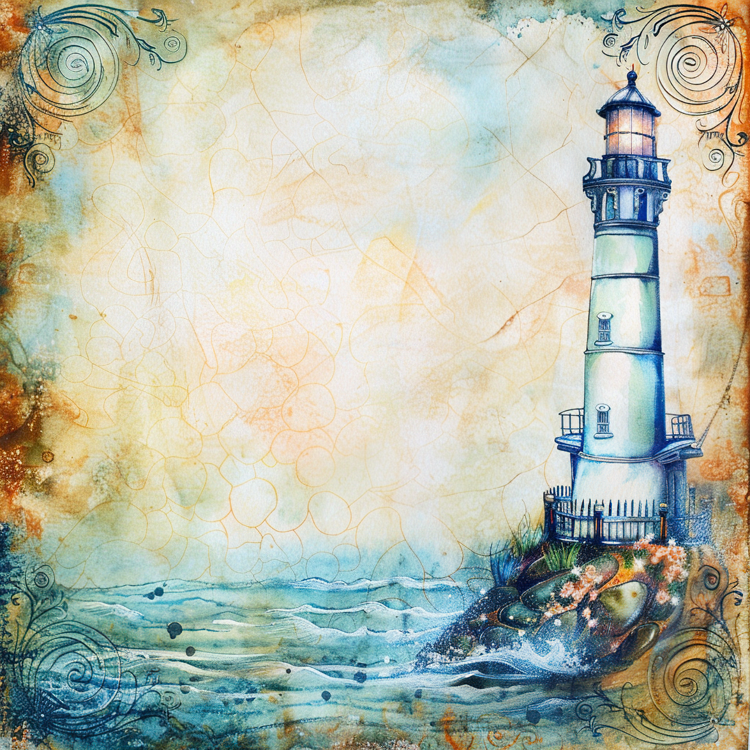 Patriotic Lighthouse Vinyl 5