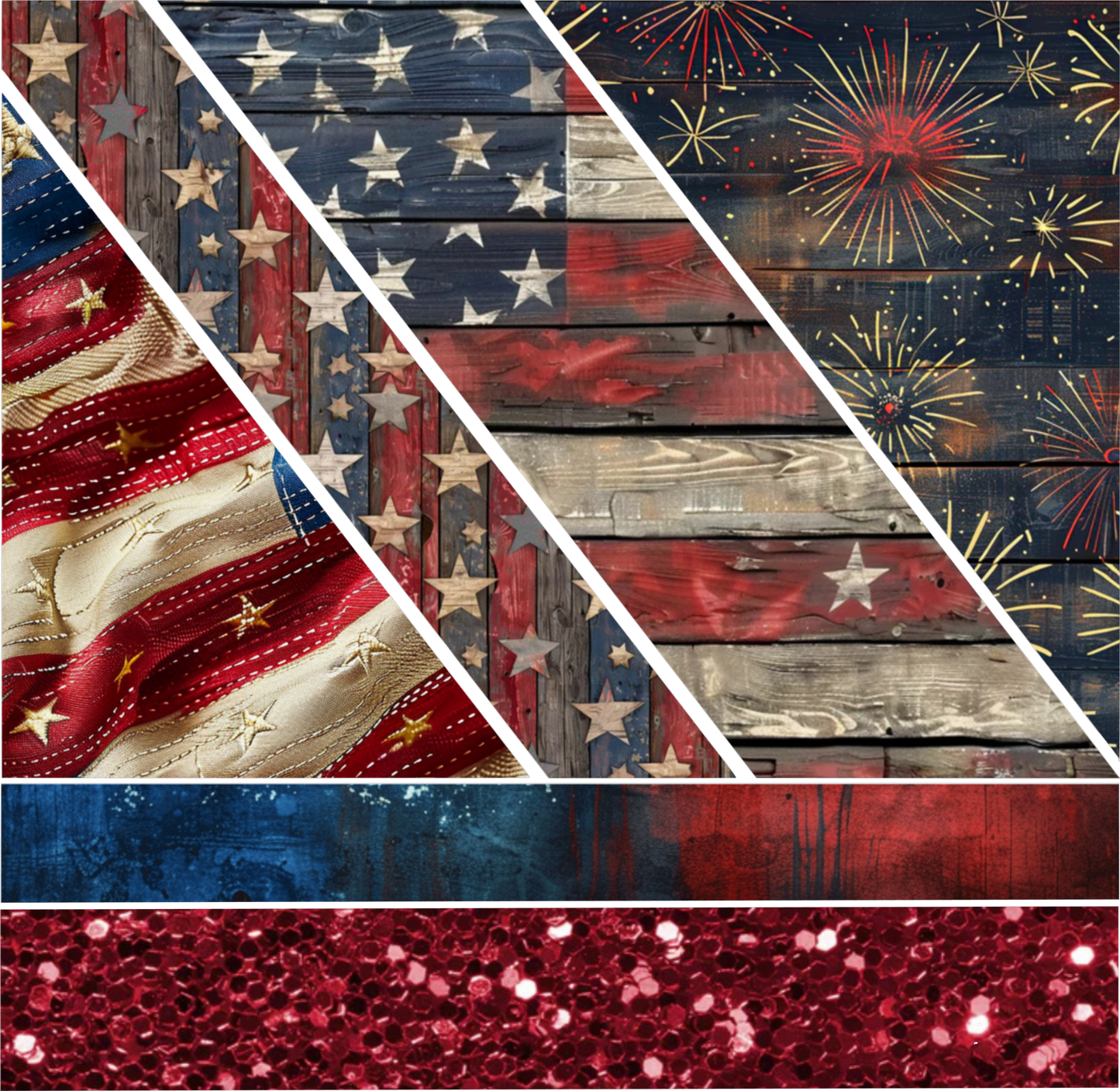 Patriotic Mixed Media 5