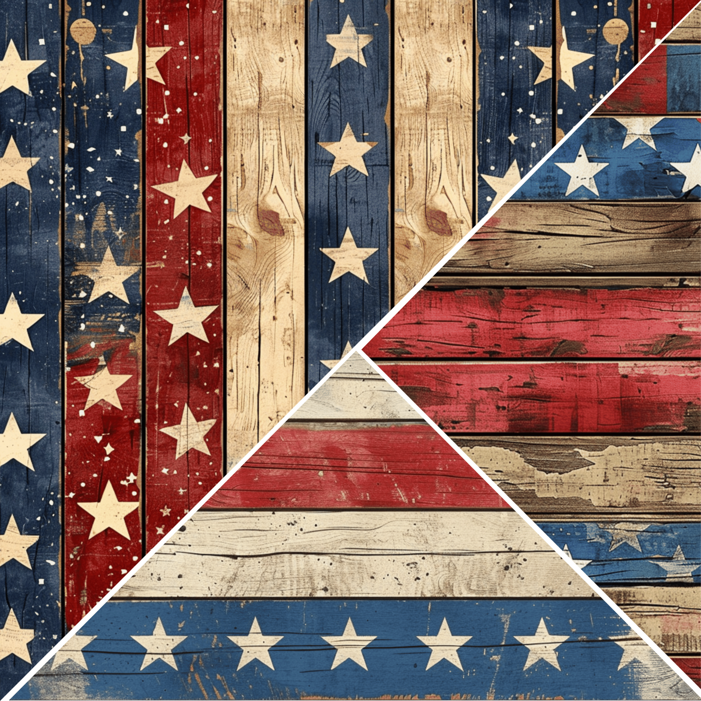Patriotic Mixed Media 8