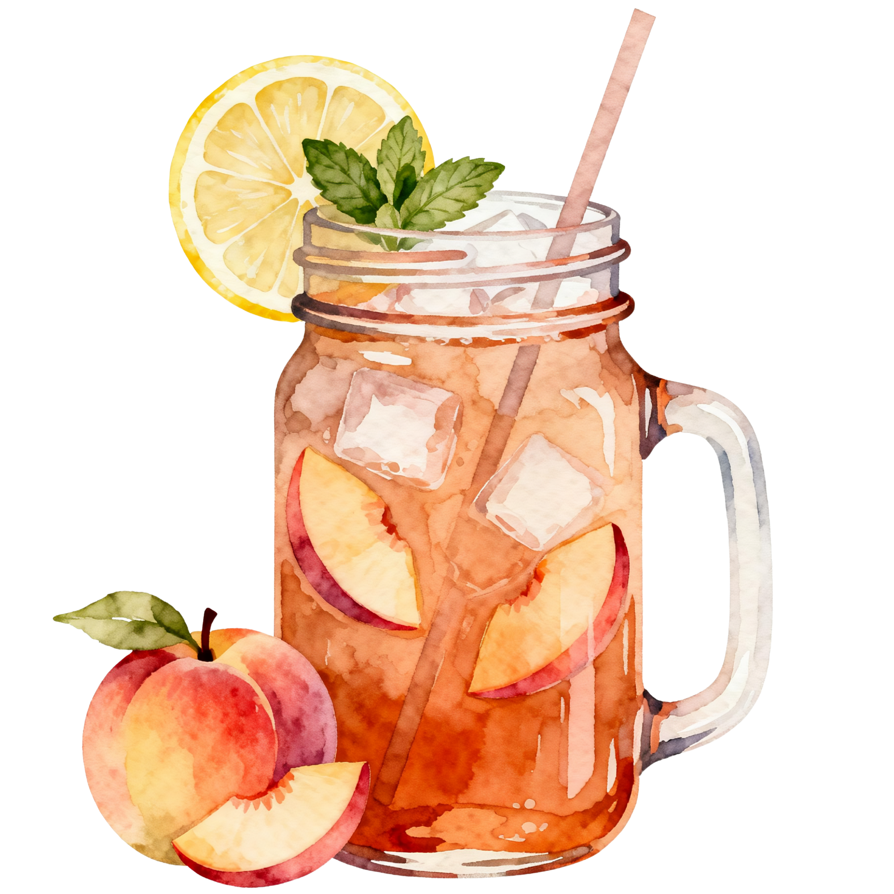 Peach Decal 12