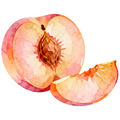 Peach Decal 14