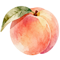 Peach Decal 15