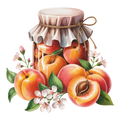 Peach Decal 18