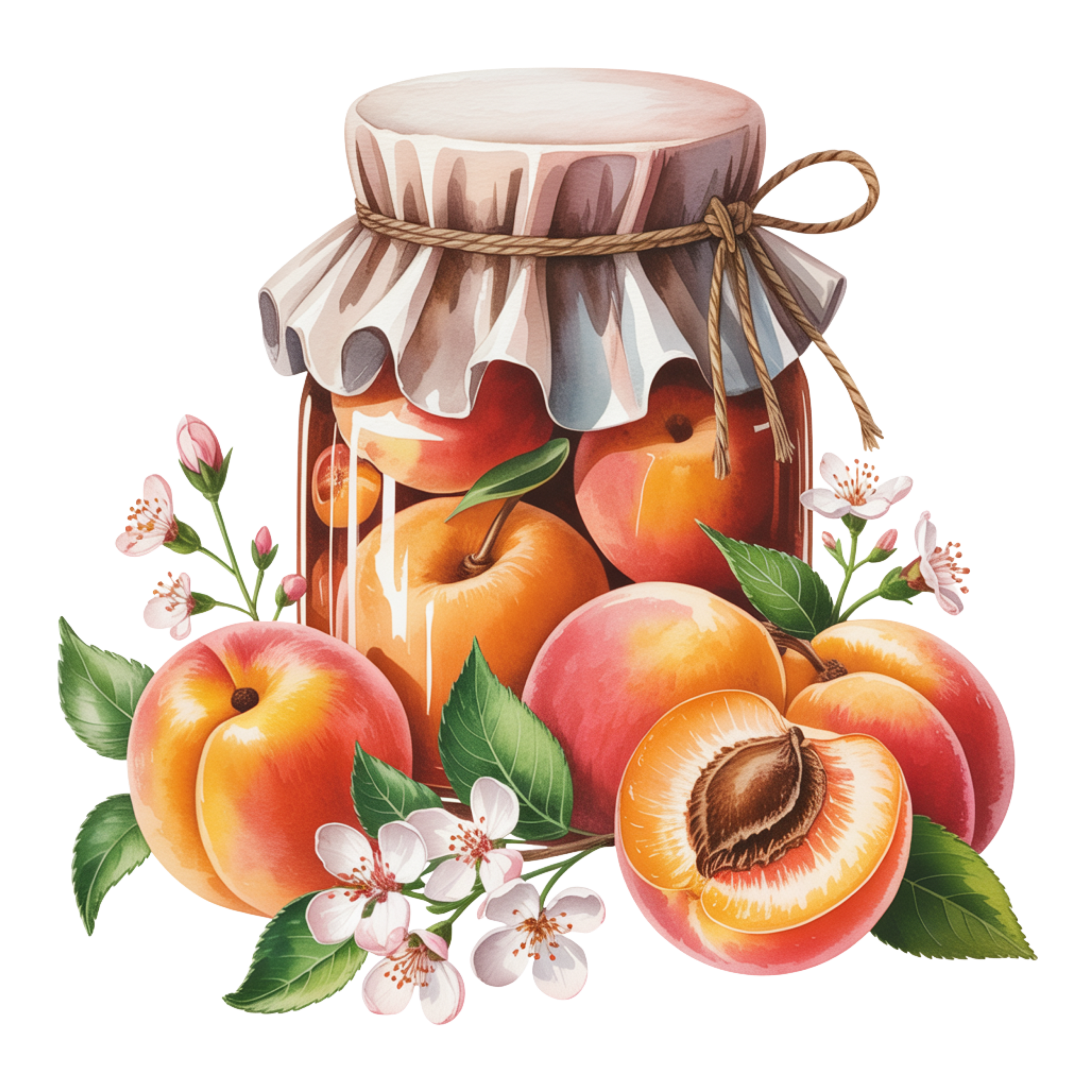 Peach Decal 18