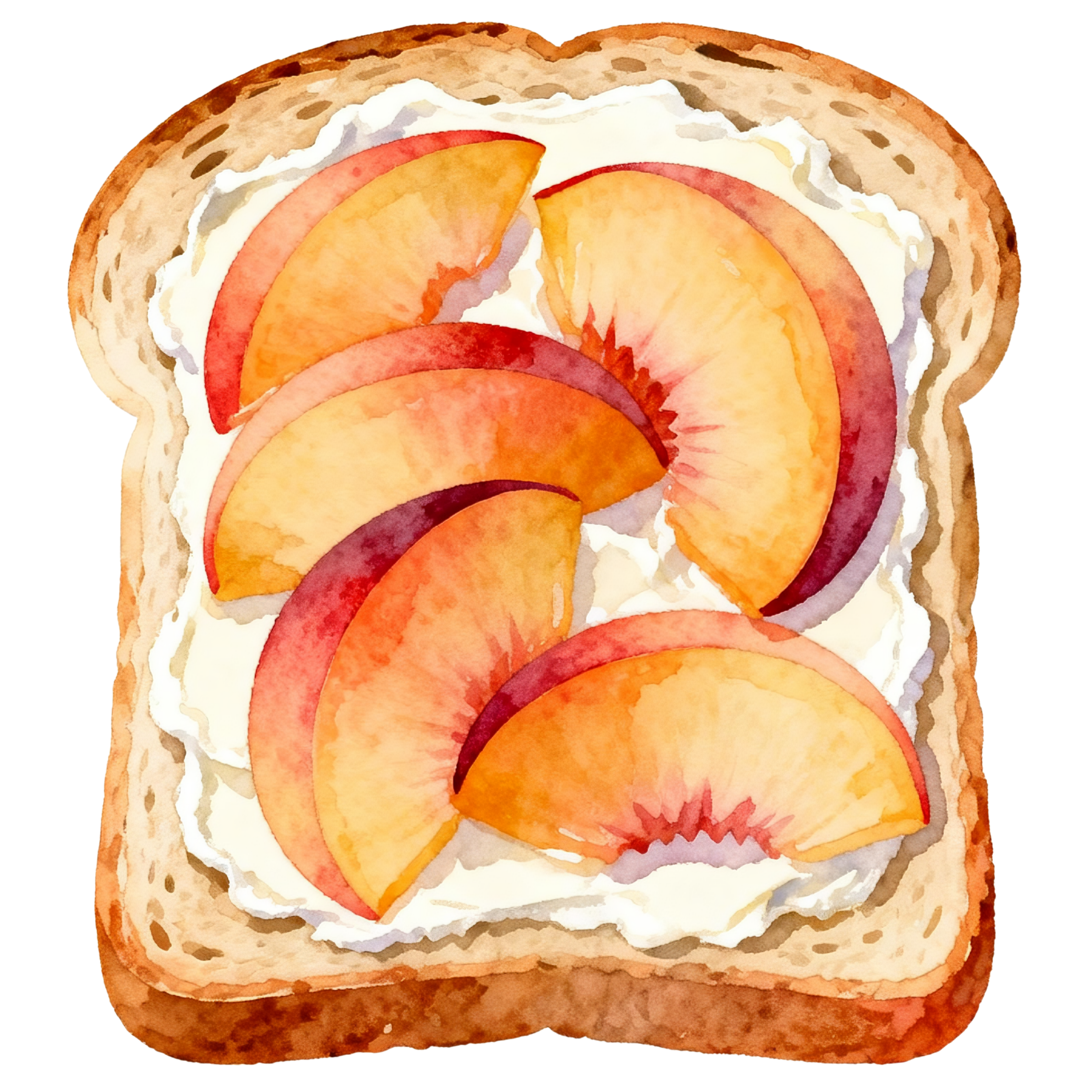 Peach Decal 4