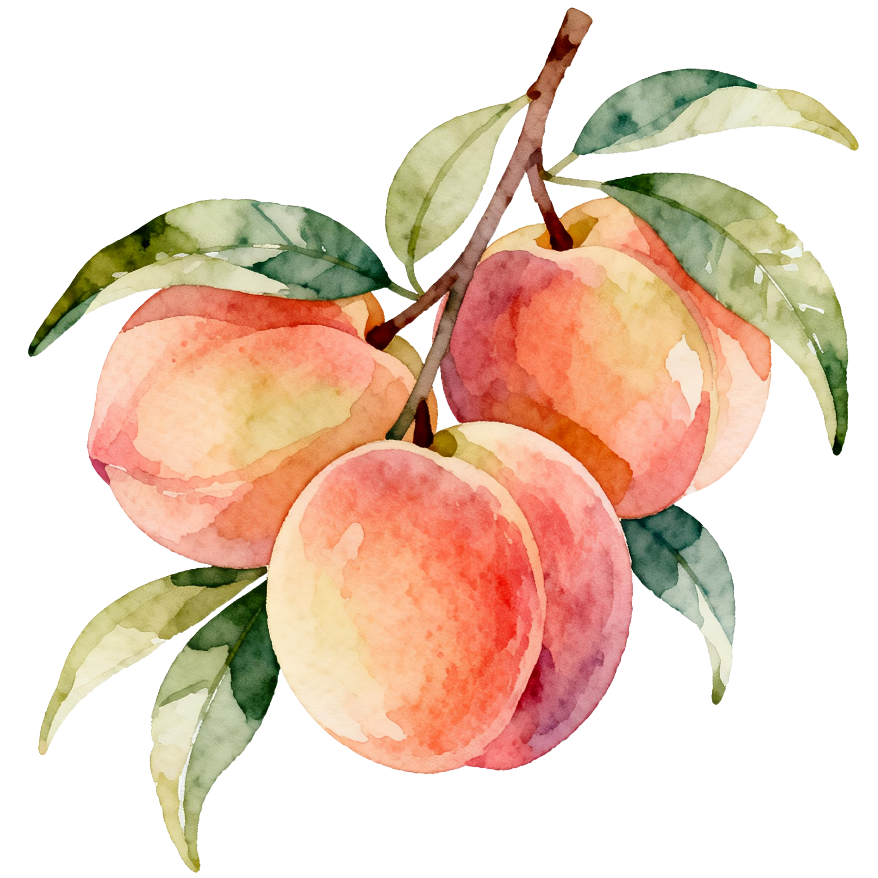 Peach Decal 5