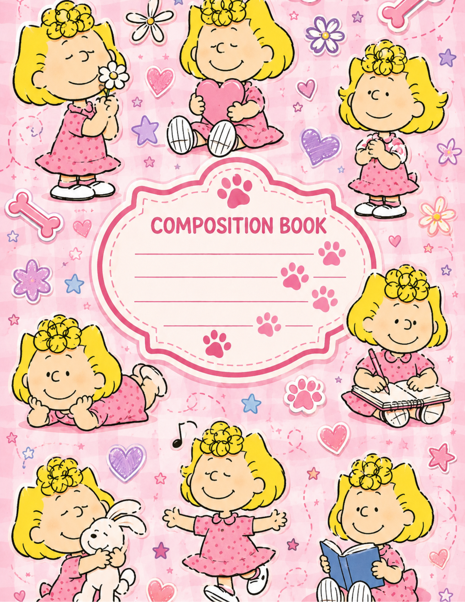 Peanuts Themed Composition Notebooks VINYL ONLY