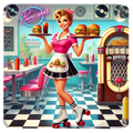 Pin Up Retro Vinyl 1