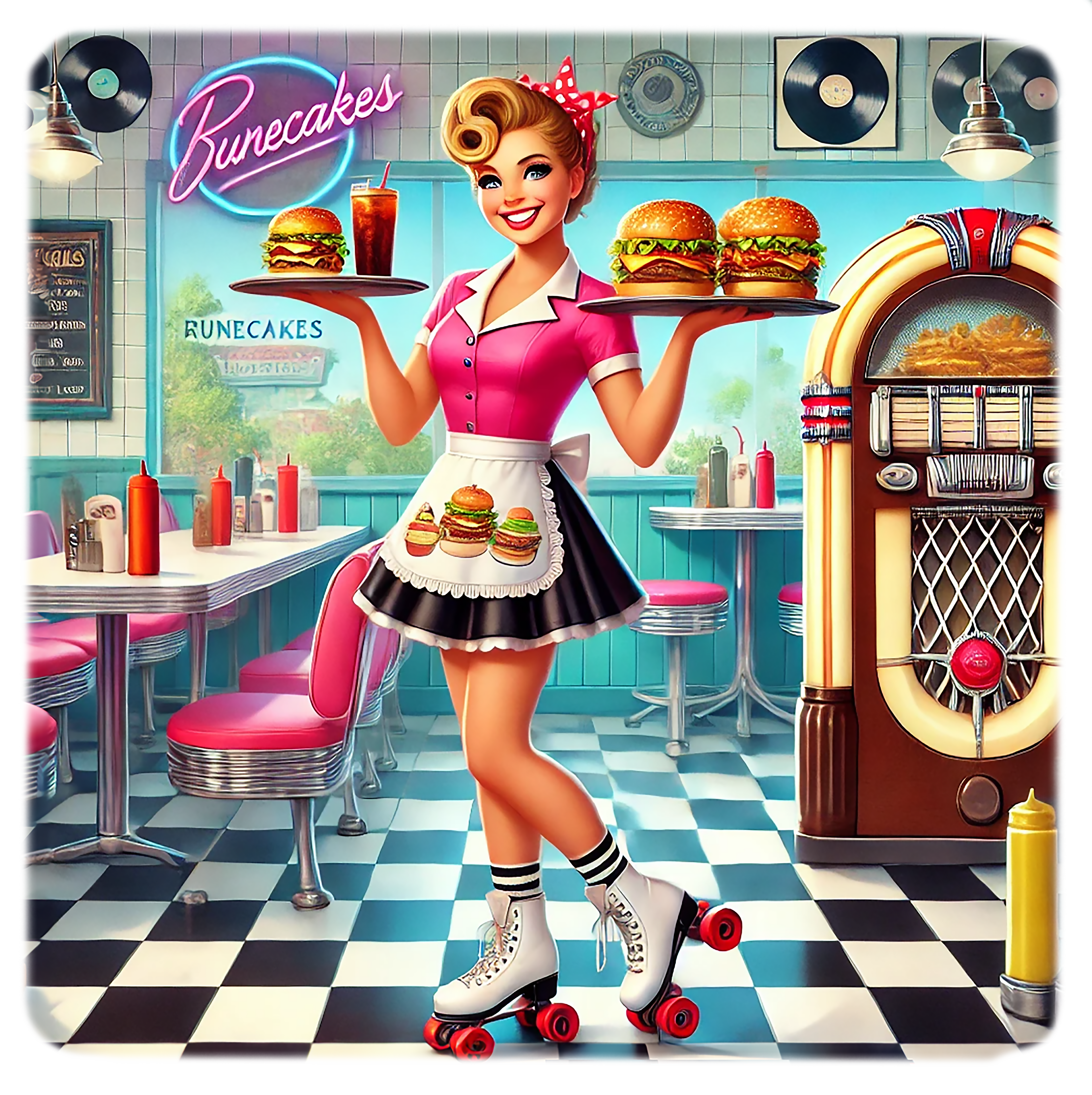 Pin Up Retro Vinyl 1