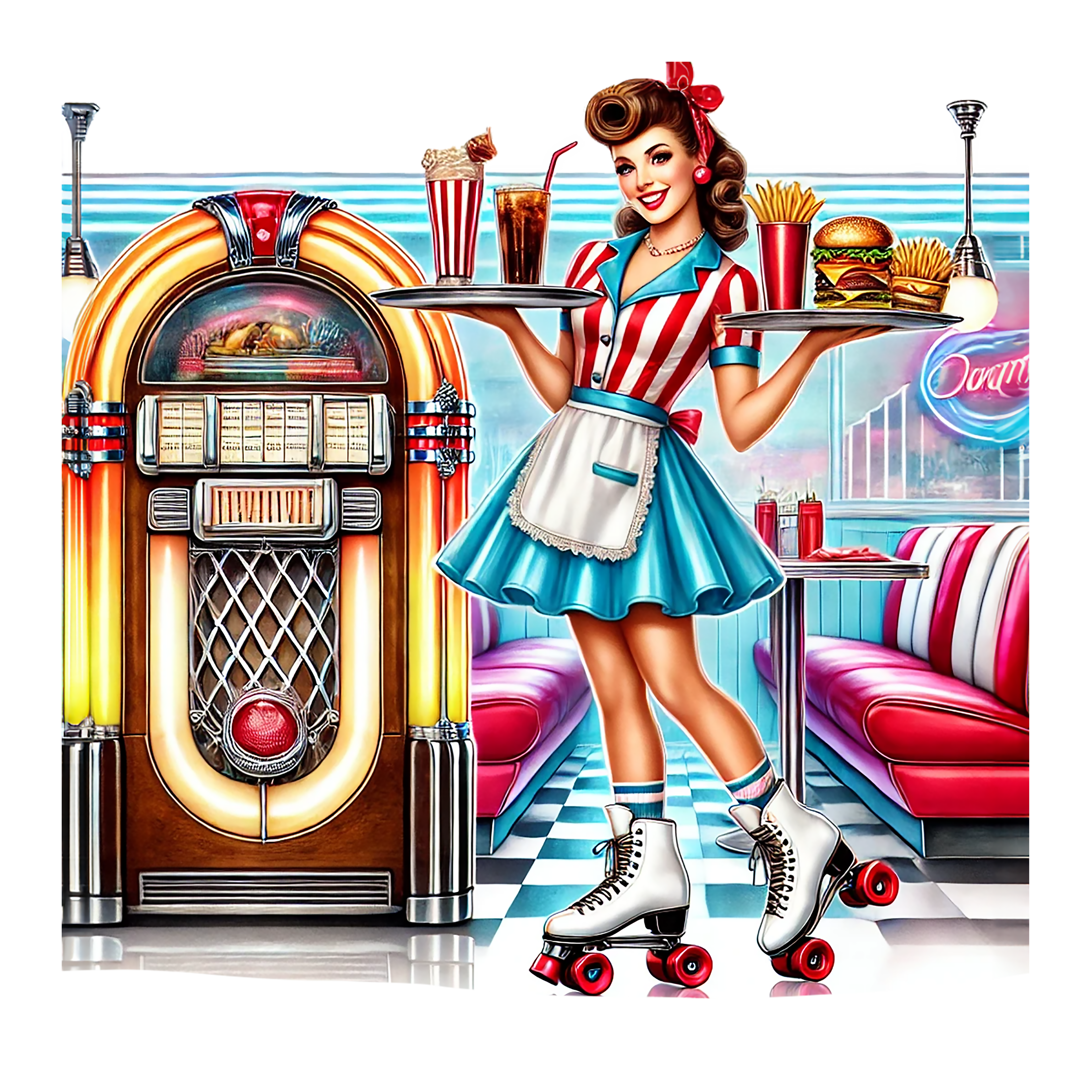 Pin Up Retro Vinyl 2