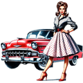 Pin Up Retro Vinyl 4