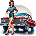 Pin Up Retro Vinyl 5