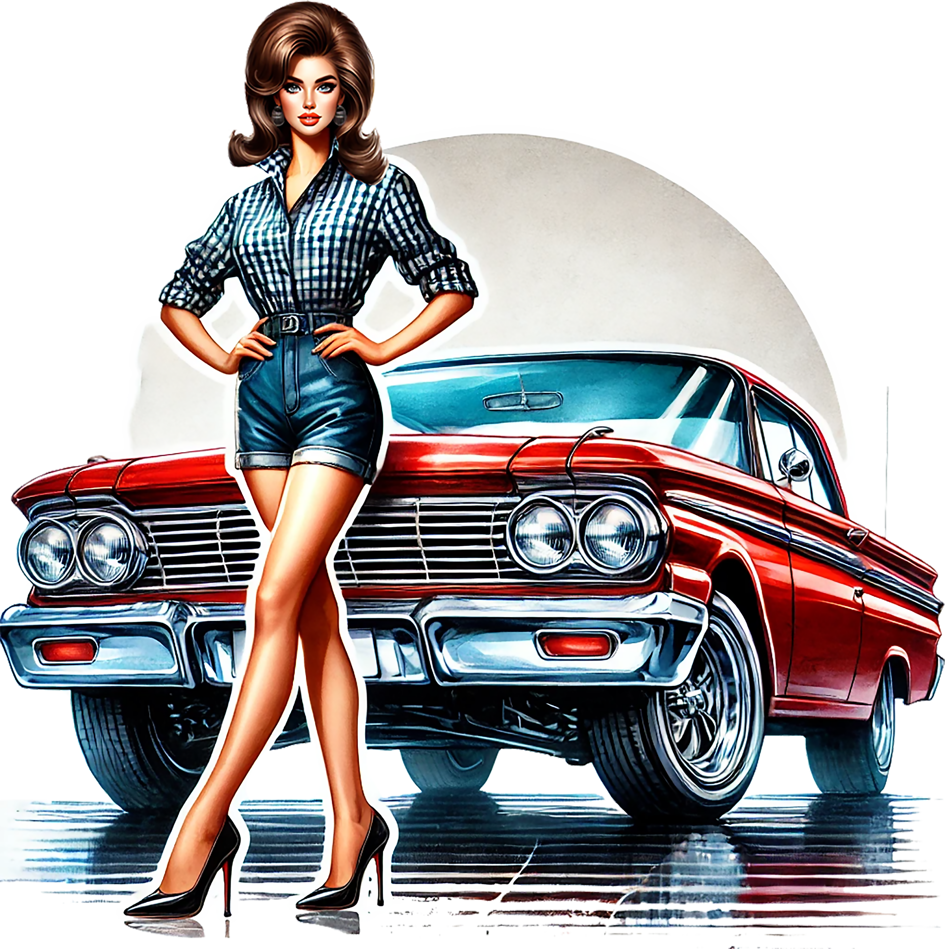Pin Up Retro Vinyl 5