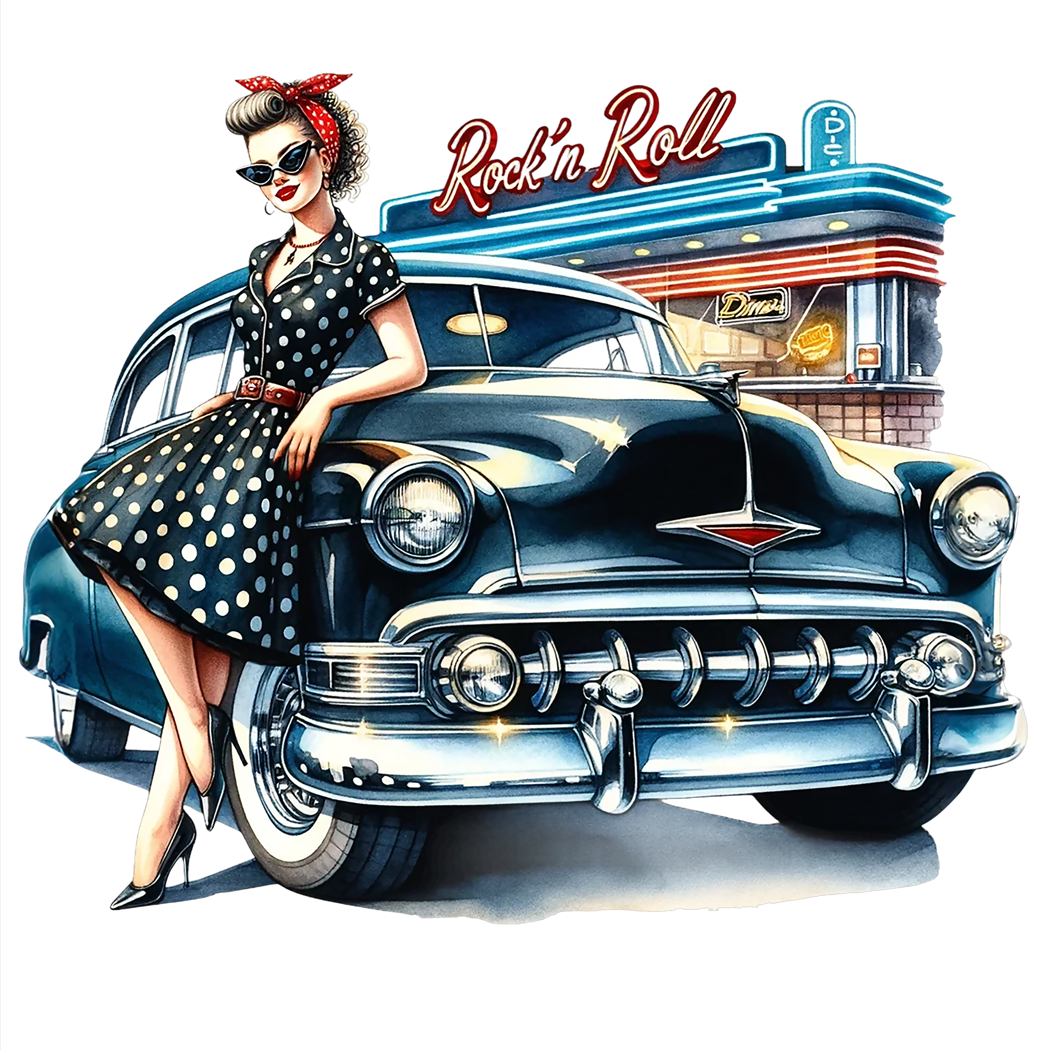 Pin Up Retro Vinyl 7