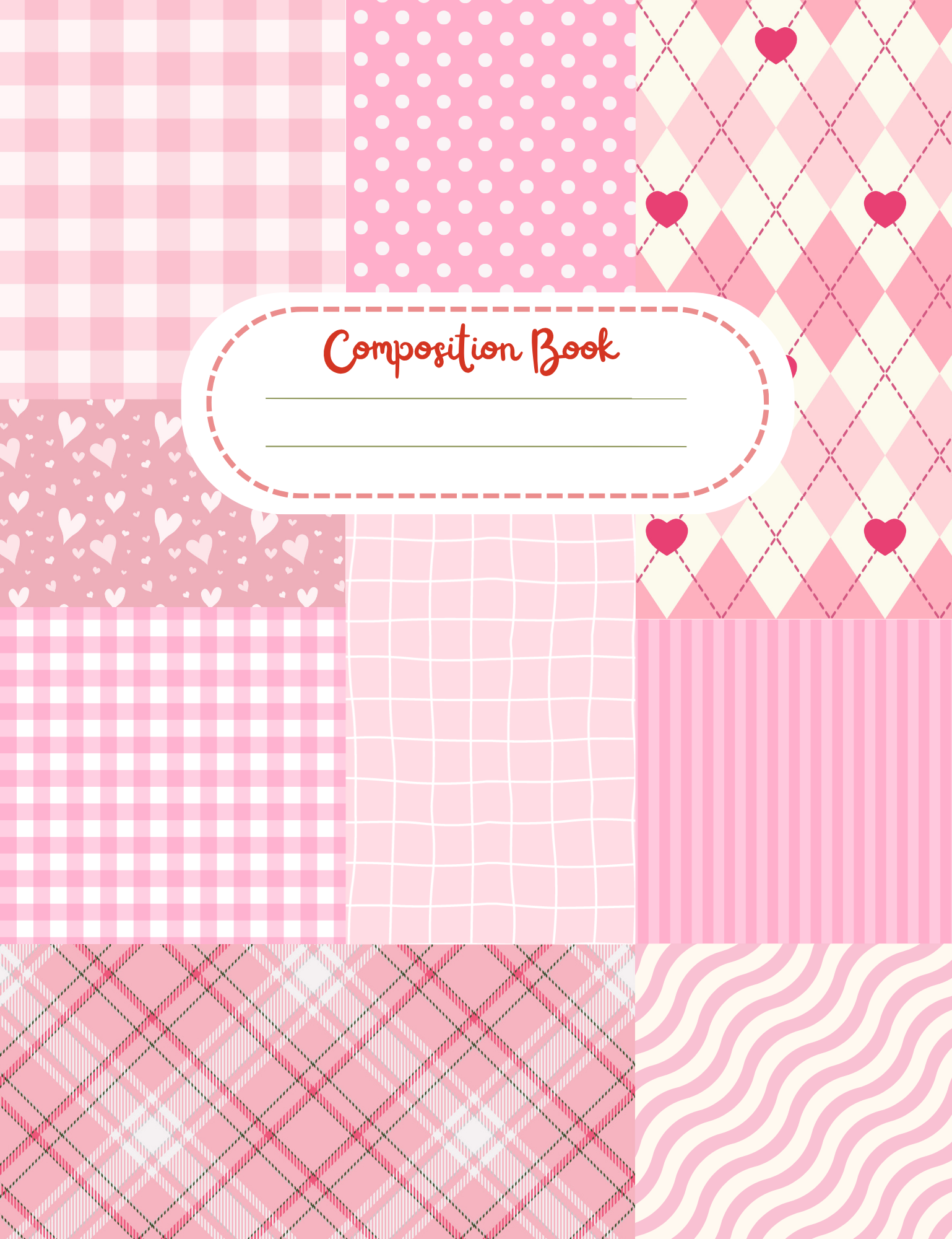 Softer-Themed Composition Notebooks VINYL ONLY