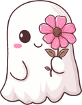 Pink Ghost Decal