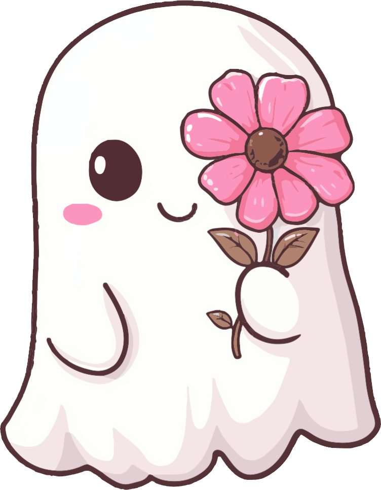 Pink Ghost Decal