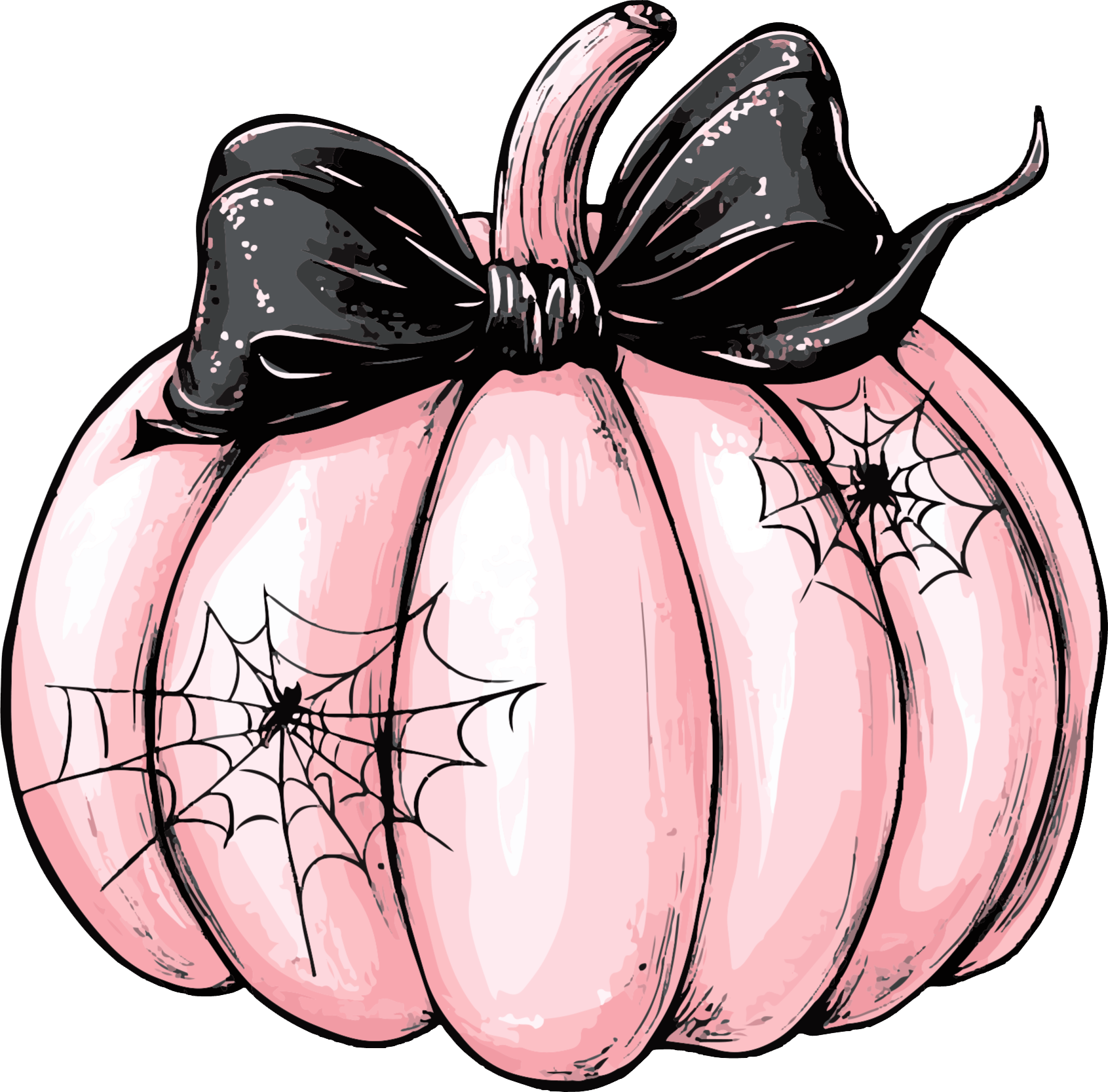 Pink Halloween Decal 1