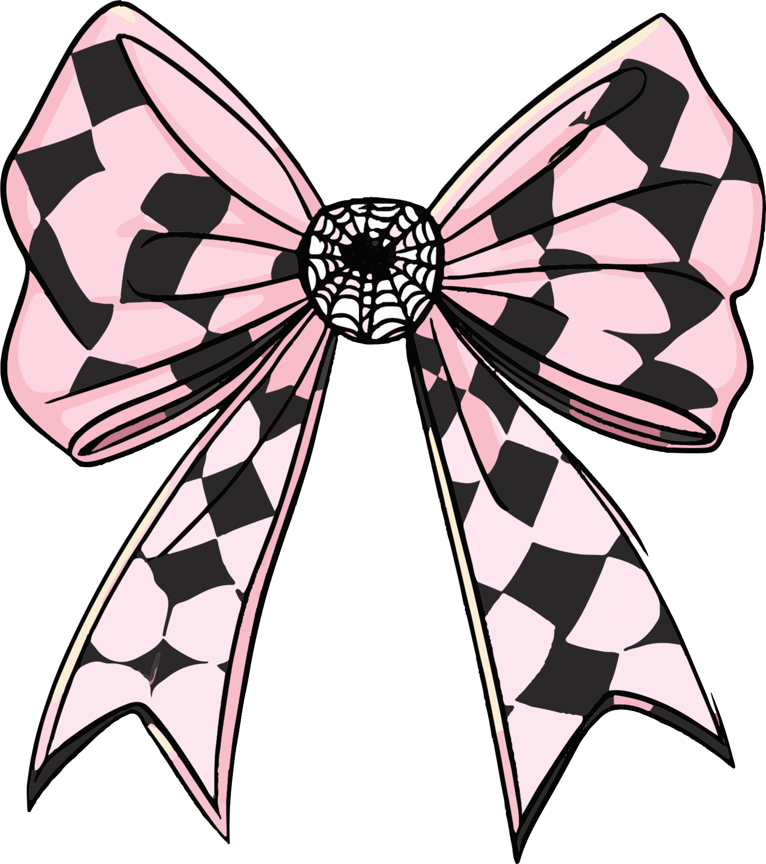 Pink Halloween Decal 2