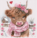 Pink Highland Cow Collection- Vinyl 4
