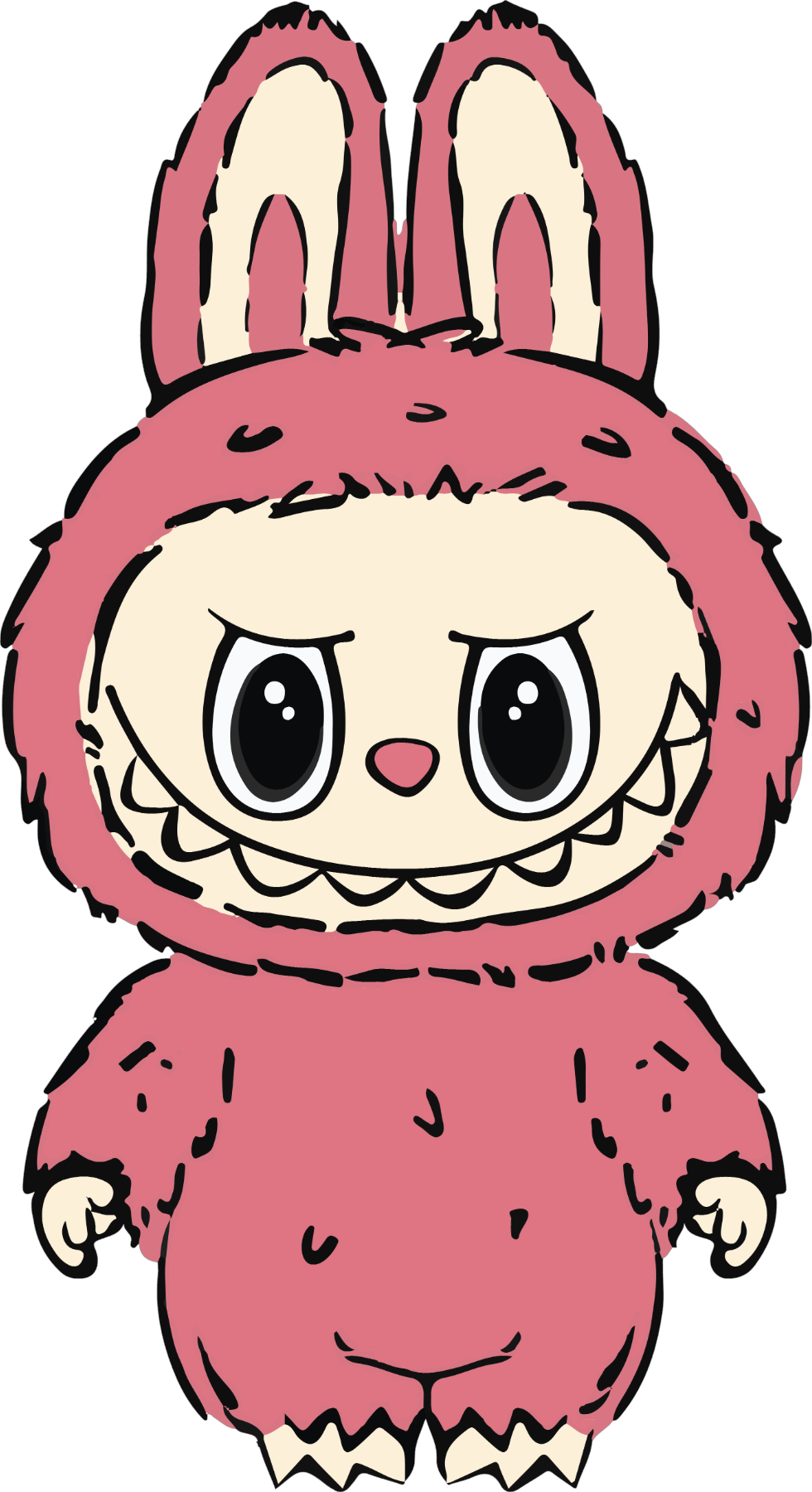Pink Labubu 1