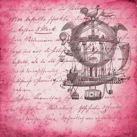 Pink Steampunk Collection- Vinyl 9