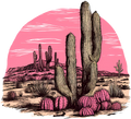 Pink Western Collection- Decal 1