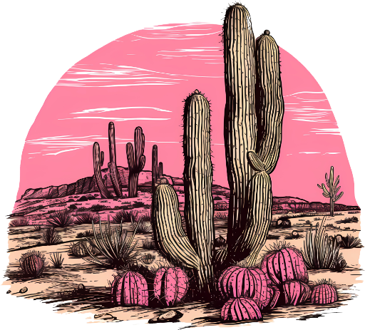 Pink Western Collection- Decal 1